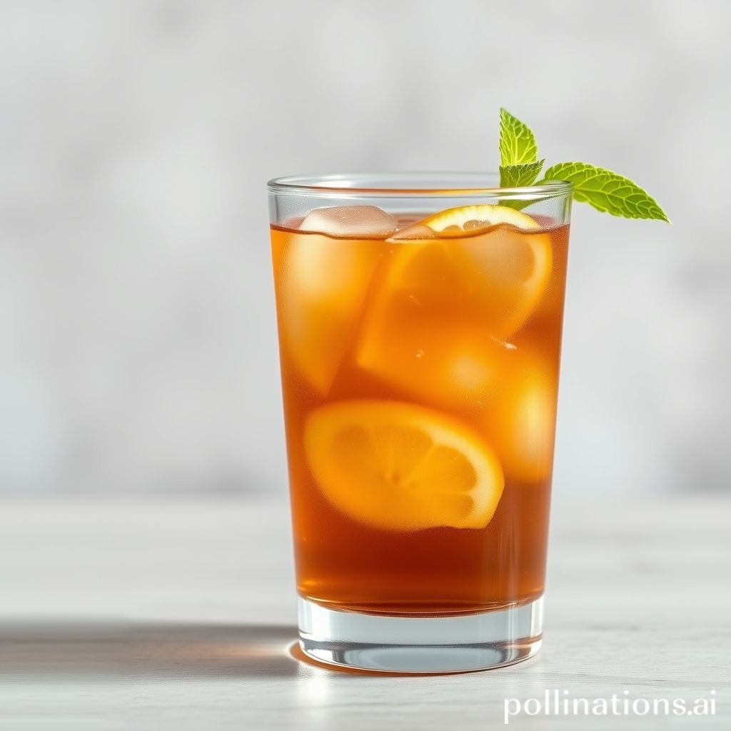 When Some Of The Sugar Added To Iced Tea?